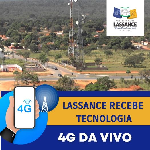 Lassance recebe Tecnologia 4G da VIVO