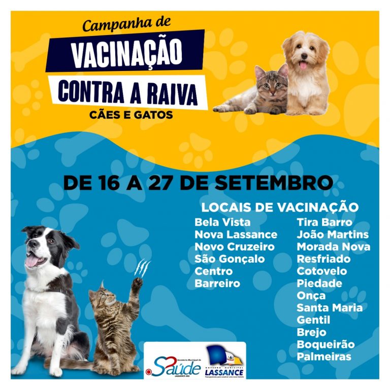 Campanha de Vacinação Antirrábica