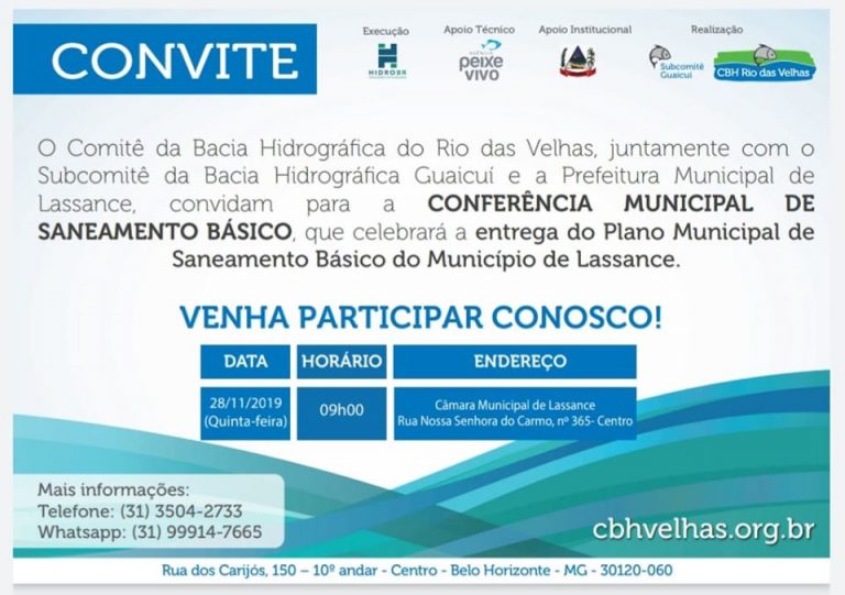 Conferência Municipal de Saneamento Básico