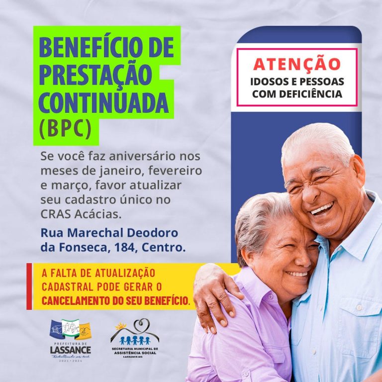 Atenção *IDOSOS* e pessoas com *DEFICIÊNCIA*!