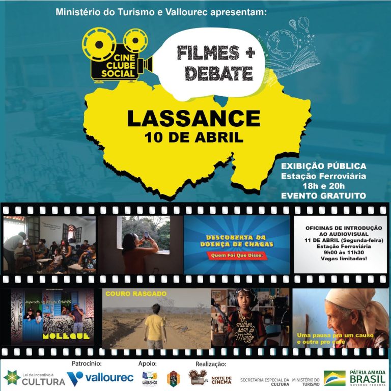 CINEMA AO LUAR SERÁ REALIZADO EM LASSANCE