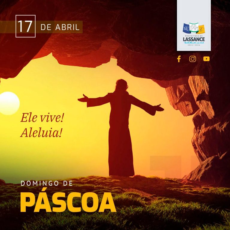 Desejamos a todos uma feliz e abençoada Páscoa!