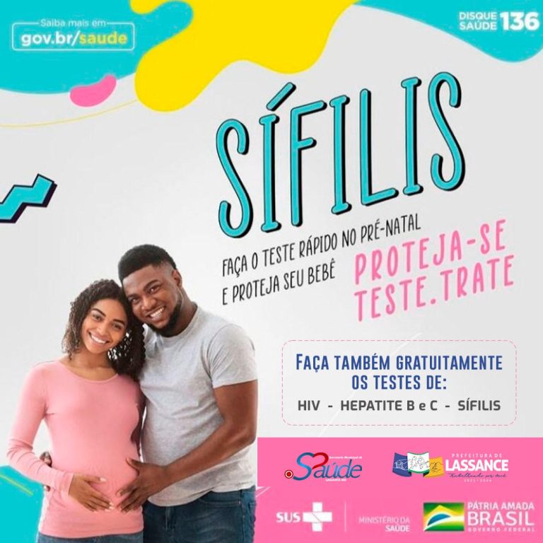 SÍFILIS É COISA SÉRIA!