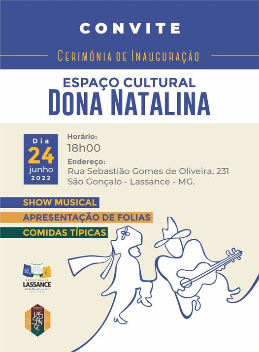 INAUGURAÇÃO – ESPAÇO CULTURAL DONA NATALINA