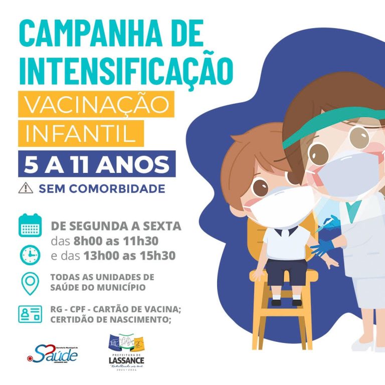 CAMPANHA DE INTESIFICAÇÃO VACINAÇÃO INFANTIL