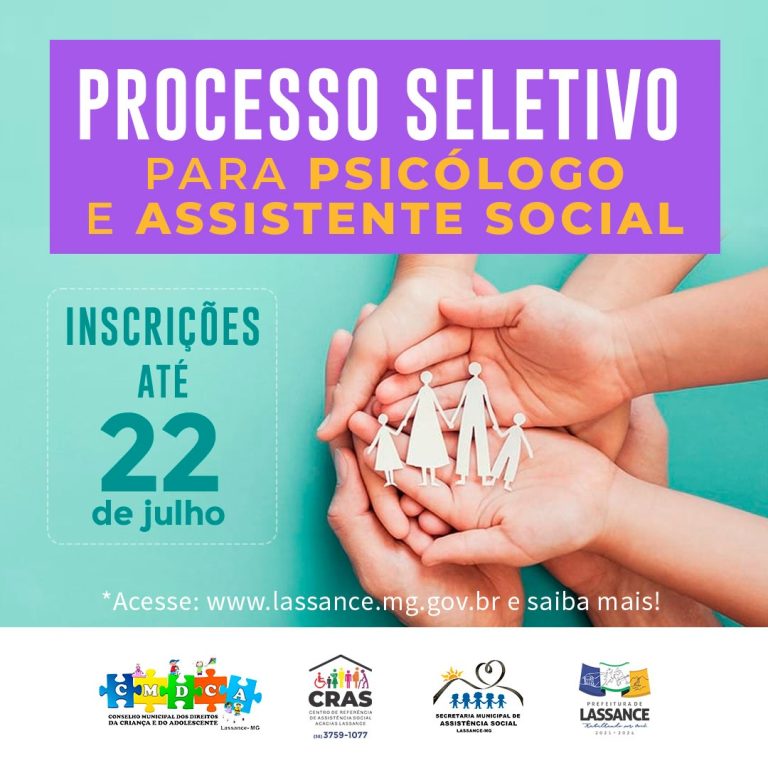 PROCESSO SELETIVO: ASSISTENTE SOCIAL PSICÓLOGO