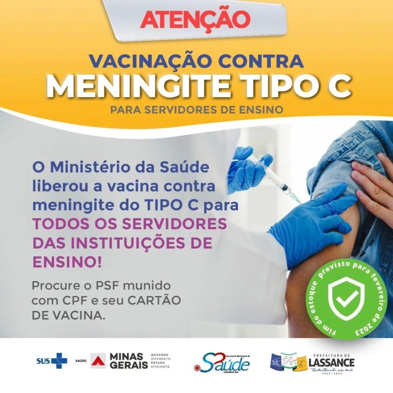 Vacinação Meningite tipo C