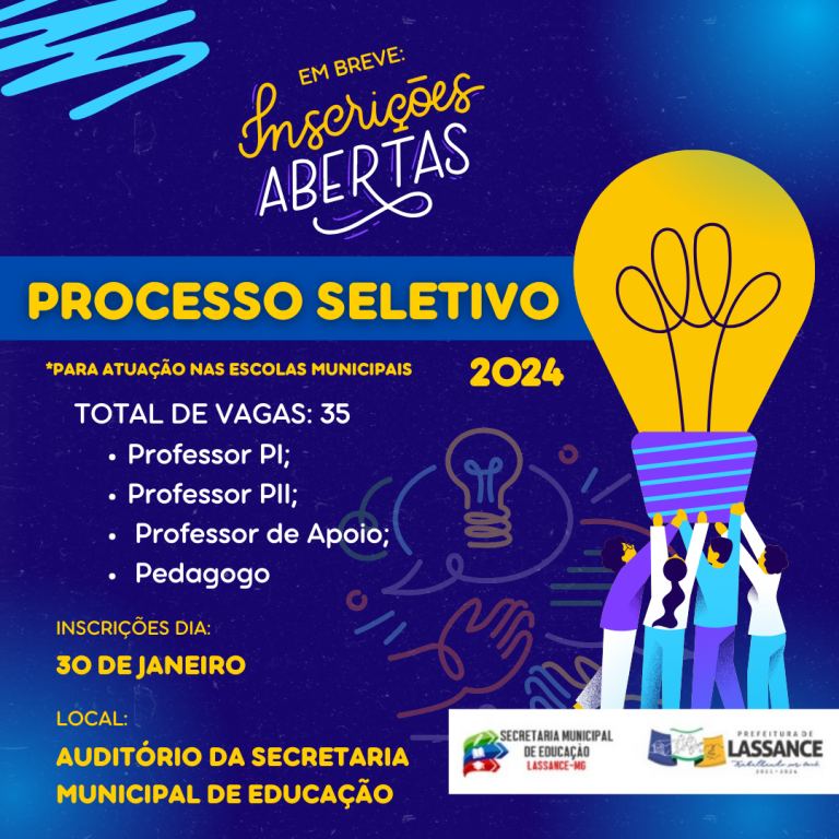 Processo Seletivo – Educação 2024