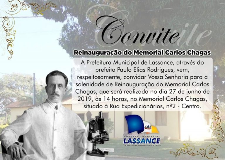 Reinauguração do Memorial Carlos Chagas