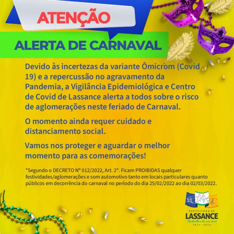 Alerta de Carnaval