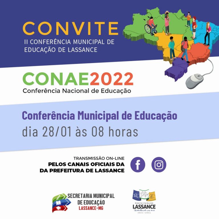 CONVITE – II Conferência Municipal de Educação de Lassance