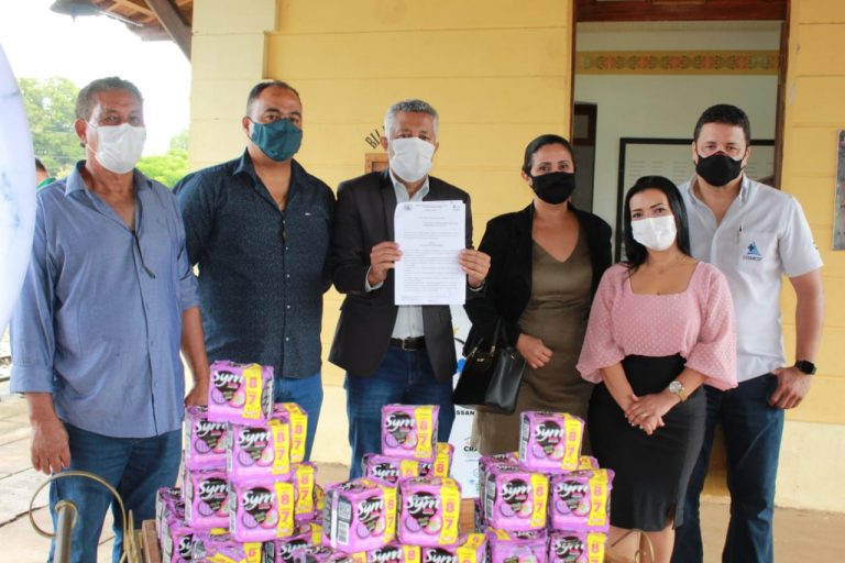 Prefeitura de Lassance sanciona Lei e lança Campanha de doação de absorventes para mulheres de baixa renda