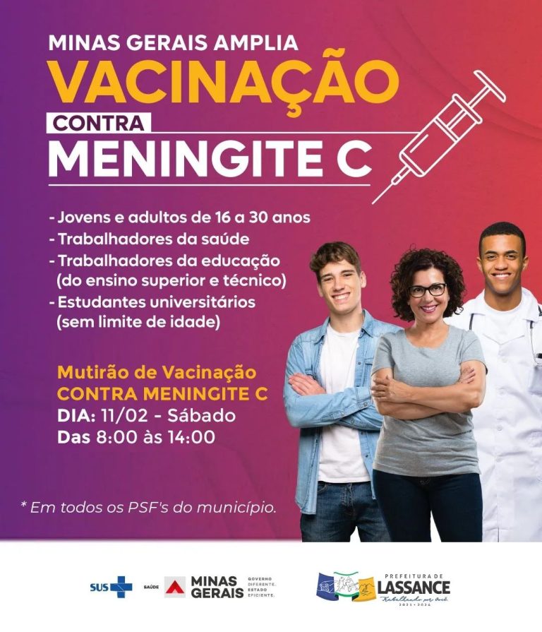 Vacinação Contra Meningite C